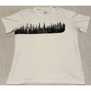 Arc’teryx Men’s L Archaeopteryx Tree Line T-Shirt  Short Sleeve 100% Cotton Rare